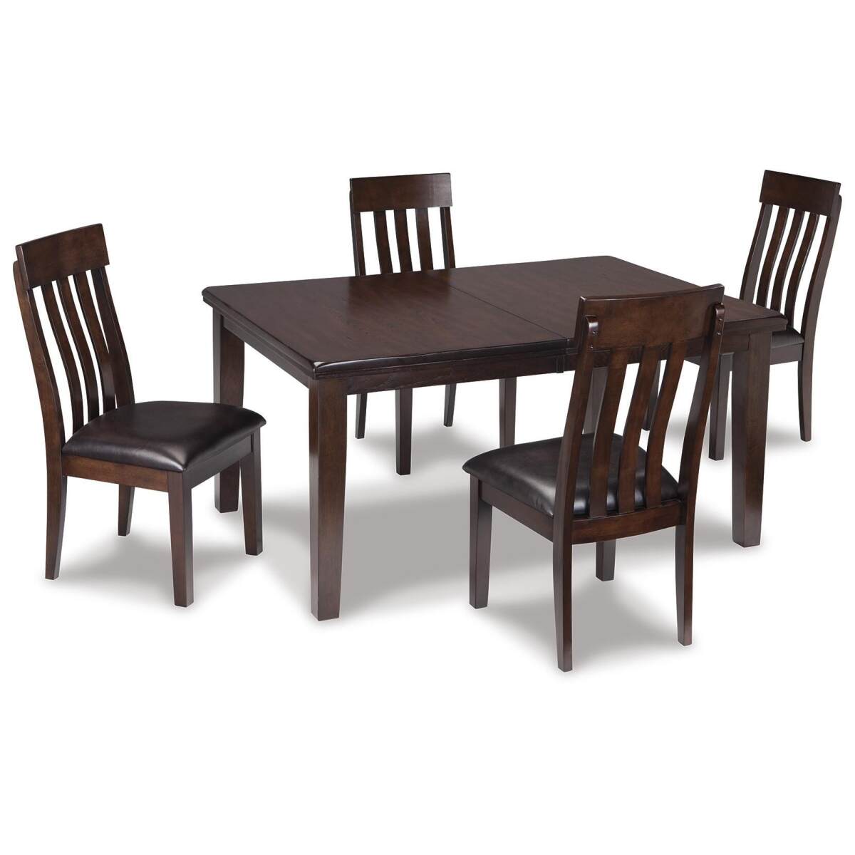 090a7c8c39762cac7a206383aec0fd2b Haddigan Dining Table and 4 Chairs - Image 1