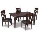 Haddigan Dining Table and 4 Chairs