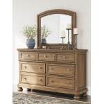 Feddinger Queen Panel Bed, Dresser, Mirror, Chest and 2 Nightstands - Image 31