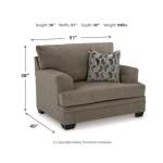 Stonemeade Oversized Chair and Ottoman - Image 12