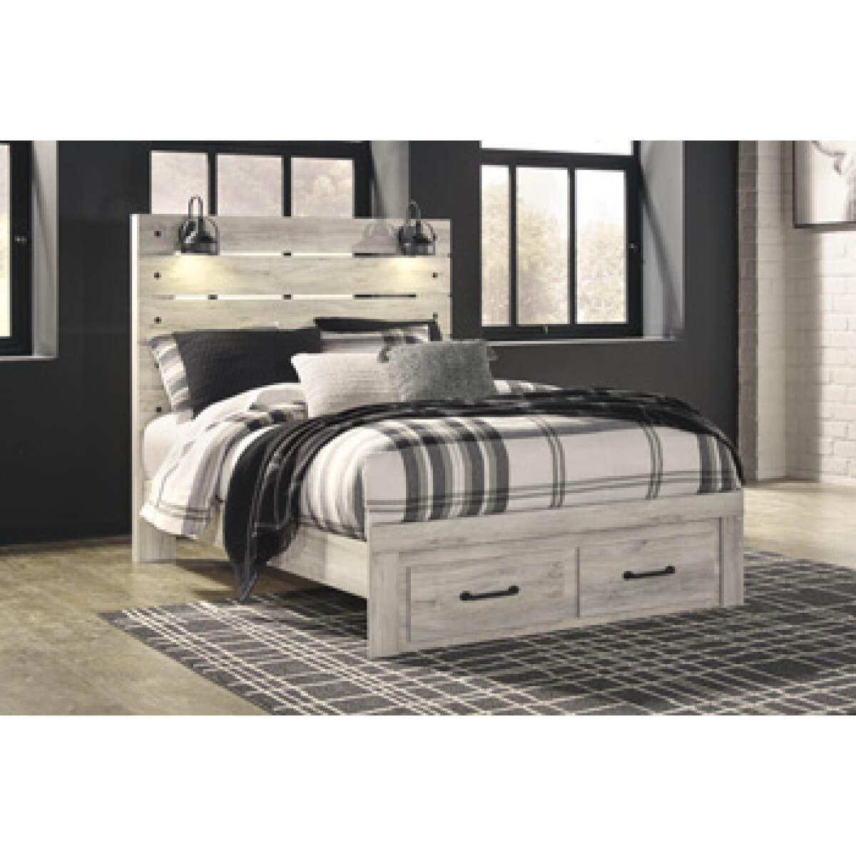 092b45394e271444c98688e426218de5 Cambeck Queen Panel Bed with 2 Storage Drawers - Image 1