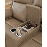Glencroft Power Reclining Loveseat with Console - Image 7