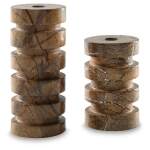 Emsleyfield Candle Holder Set (Set of 2) - Image 2