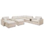 Modmax 8-Piece Sectional and 2 Ottomans - Image 2