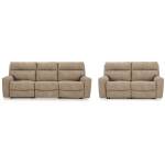 Next-Gen Durapella 3-Piece Sectional Sofa and 2-Piece Sectional Loveseat