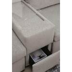 ModMax Luxe 5-Piece Double Chaise Sectional with Storage Consoles - Image 4