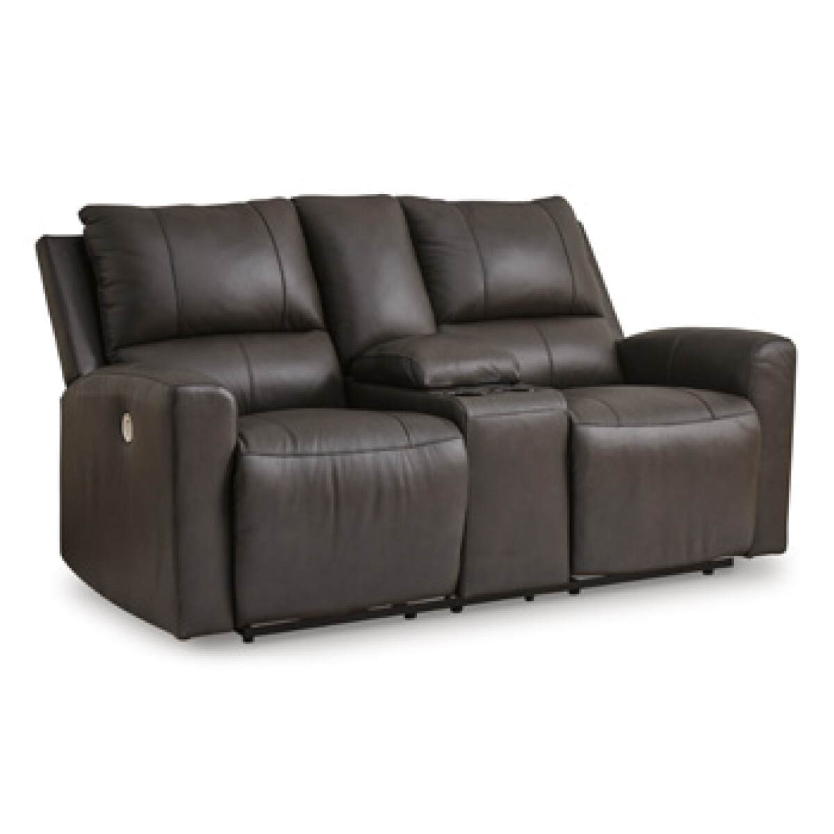 09df079dfbb47cd5712fc5cd31c90d89 Boxmere Power Reclining Loveseat with Console - Image 1