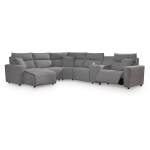 Modmax II 6-Piece Power Reclining Sectional with Chaise and Console