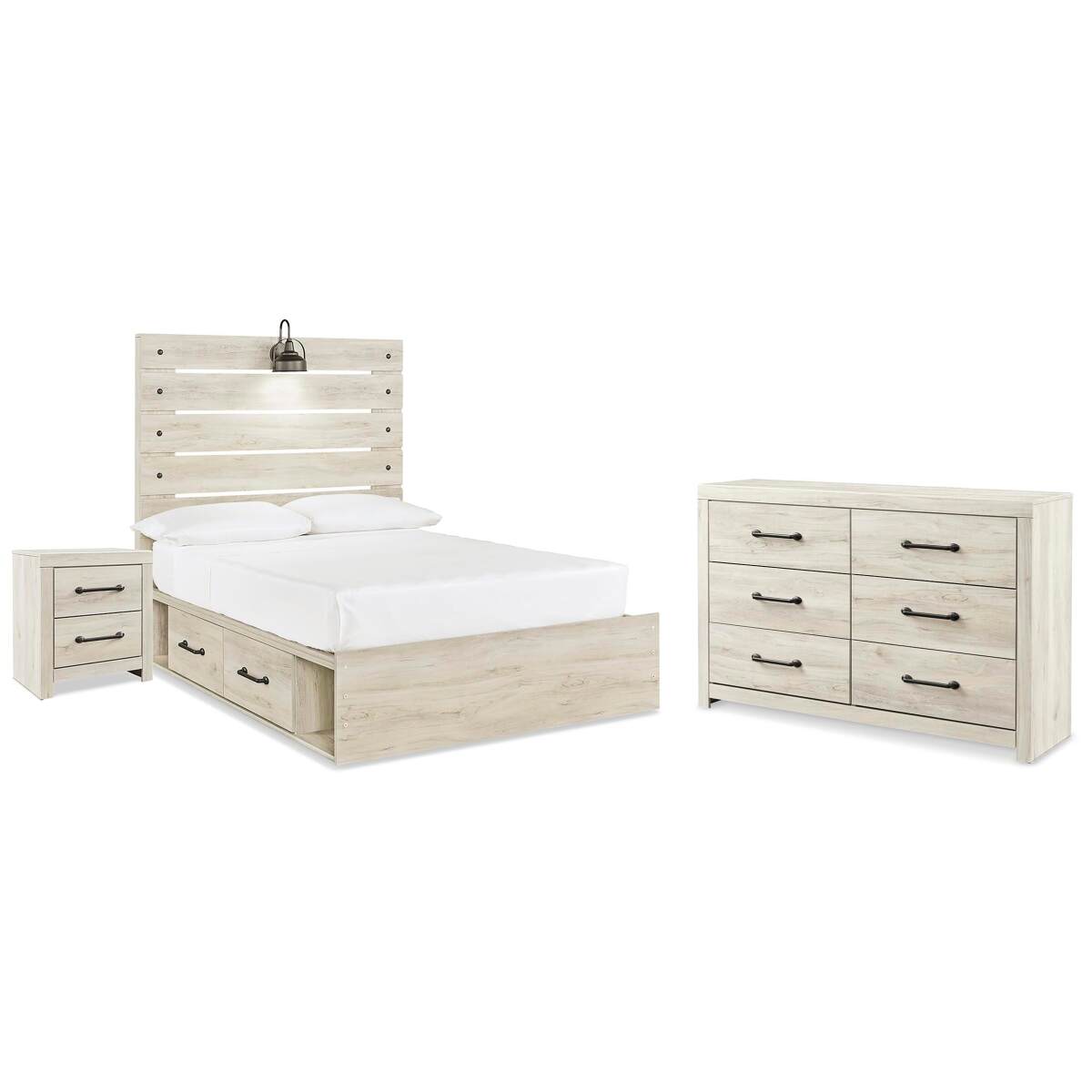 09f9660b84072f175c2dce9f5707eee2 Cambeck Full Panel Storage Bed with Dresser and Nightstand - Image 1