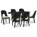 Rowanbeck Dining Table and 6 Chairs - Image 2