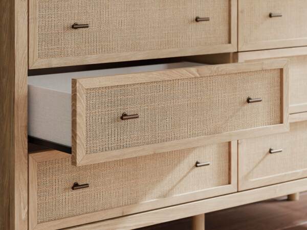 Cielden Queen Panel Bed, Dresser and Nightstand - Image 24