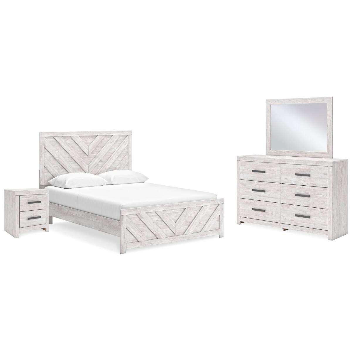 0a4c40710c138e8c5994168ab1022b6b Cayboni Queen Panel Bed, Dresser, Mirror and Nightstand - Image 1