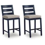 East Beach Outdoor Counter Height Bar Stool (Set of 2) - Image 2
