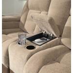 Mixed Motion Power Reclining Loveseat with Console - Image 7