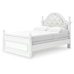 Kozlani Full Upholstered Panel Bed, Dresser and Mirror - Image 9