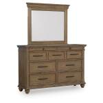 Karallin Dresser and Mirror