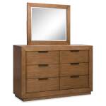 Hennington Dresser and Mirror