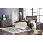 Drystan King Panel Headboard with Metal Frame, Dresser, Mirror, and Nightstand - Image 2