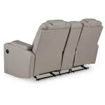 Elevate Edges Glider Reclining Loveseat with Console - Image 6