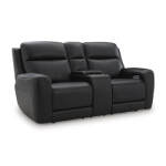 5Z-Comfort Power Reclining Loveseat with Console