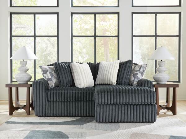Midnight-Madness 2-Piece Sectional with Chaise - Image 3