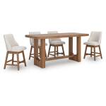 Cabalynn Counter Height Dining Table and 4 Barstools - Image 2