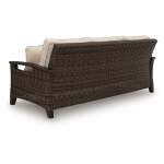 Monterey Point Outdoor Sofa with Cushion - Image 5