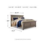 Lettner King Panel Bed, Dresser, Mirror, Chest and 2 Nightstands - Image 9
