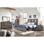 Drystan Full Bookcase Bed with 2 Storage Drawers - Image 5