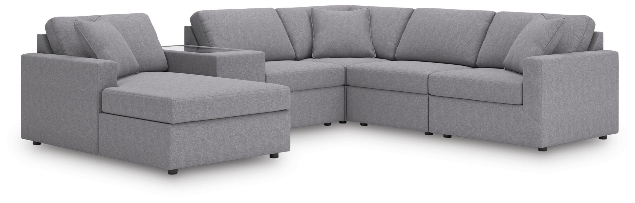 0c0b74a0de517f6d44a01e5712c52822 Modmax 6-Piece Sectional with Chaise - Image 1