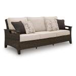 Monterey Point Outdoor Sofa with Cushion - Image 2