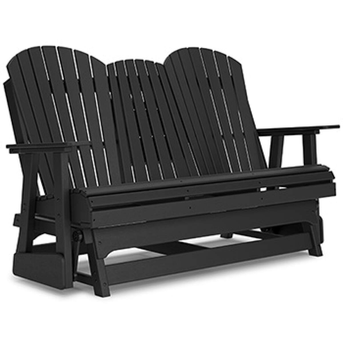0c5b73619248b5a4ad024a302c332576 Hyland Wave Outdoor Glider Loveseat - Image 1