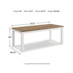 Westconi Dining Table - Image 3