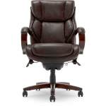 Bellamy Executive Leather Office Chair, Brown - 45783-LZB - Image 4