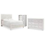 Paxberry Queen Panel Bed, Dresser and Chest
