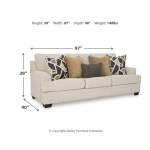 Heartcort Sofa, Loveseat, Oversized Chair and Ottoman - Image 19