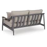 Ocean Beach Outdoor Loveseat with Cushion - Image 5