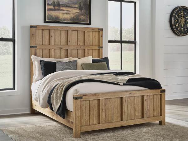 Ridgester Queen Panel Bed - Image 3