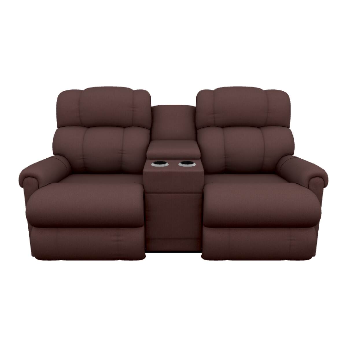 0eecf637d4ef94b73a720dde41e43c5a Pinnacle Power Wall Reclining Loveseat w/ Headrest & Console - U39512 - Image 1