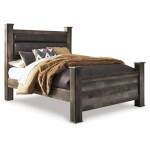 Wynnlow Queen Upholstered Poster Bed - Image 2