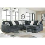 Midnight-Madness 5-Piece Sectional with Chaise - Image 3