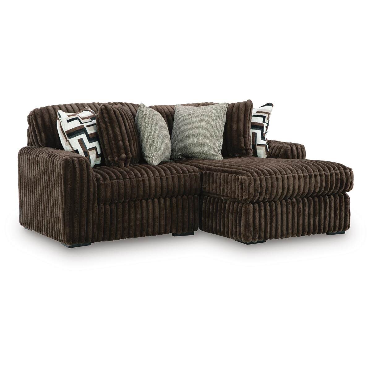0fd3377867bf2778b9df71cbc82012b0 Midnight-Madness 2-Piece Sectional with Chaise - Image 1
