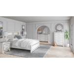 Altyra Queen Panel Bookcase Bed, Dresser and Mirror - Image 2