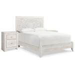 Paxberry Queen Panel Bed and 2 Nightstands - Image 2