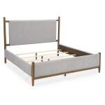 Lyncott California King Upholstered Bed, Dresser and Mirror - Image 7
