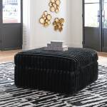 Midnight-Madness Sofa and Oversized Ottoman - Image 6