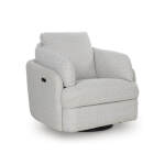 Alainmont Next-Gen Nuvella Swivel Power Recliner