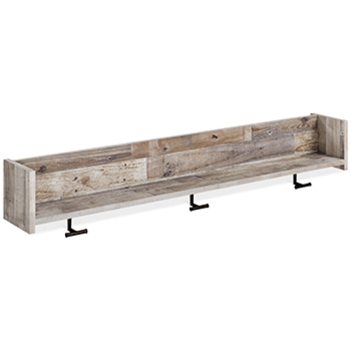 11064e9d7593f6b892290fefdff38750 Neilsville Wall Mounted Coat Rack with Shelf - Image 1