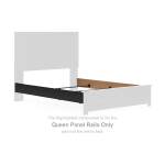 Maribel Queen Panel Rails