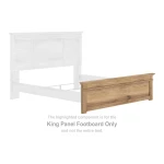 Makidern King Panel Footboard